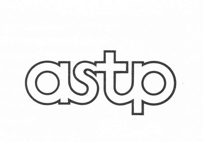 Logo für ASTP (Association Suisse des Thérapeutes en psychomotricité), 1979
